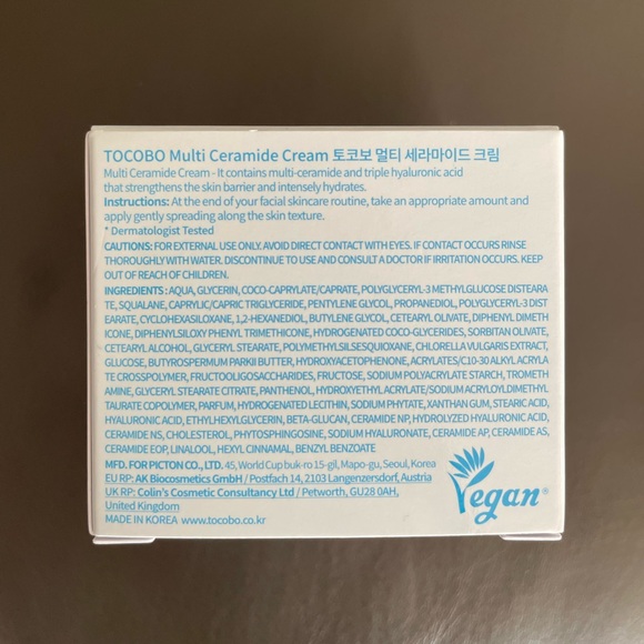 Tocobo Multi Ceramide Cream 50 ml - Picture 3 of 5